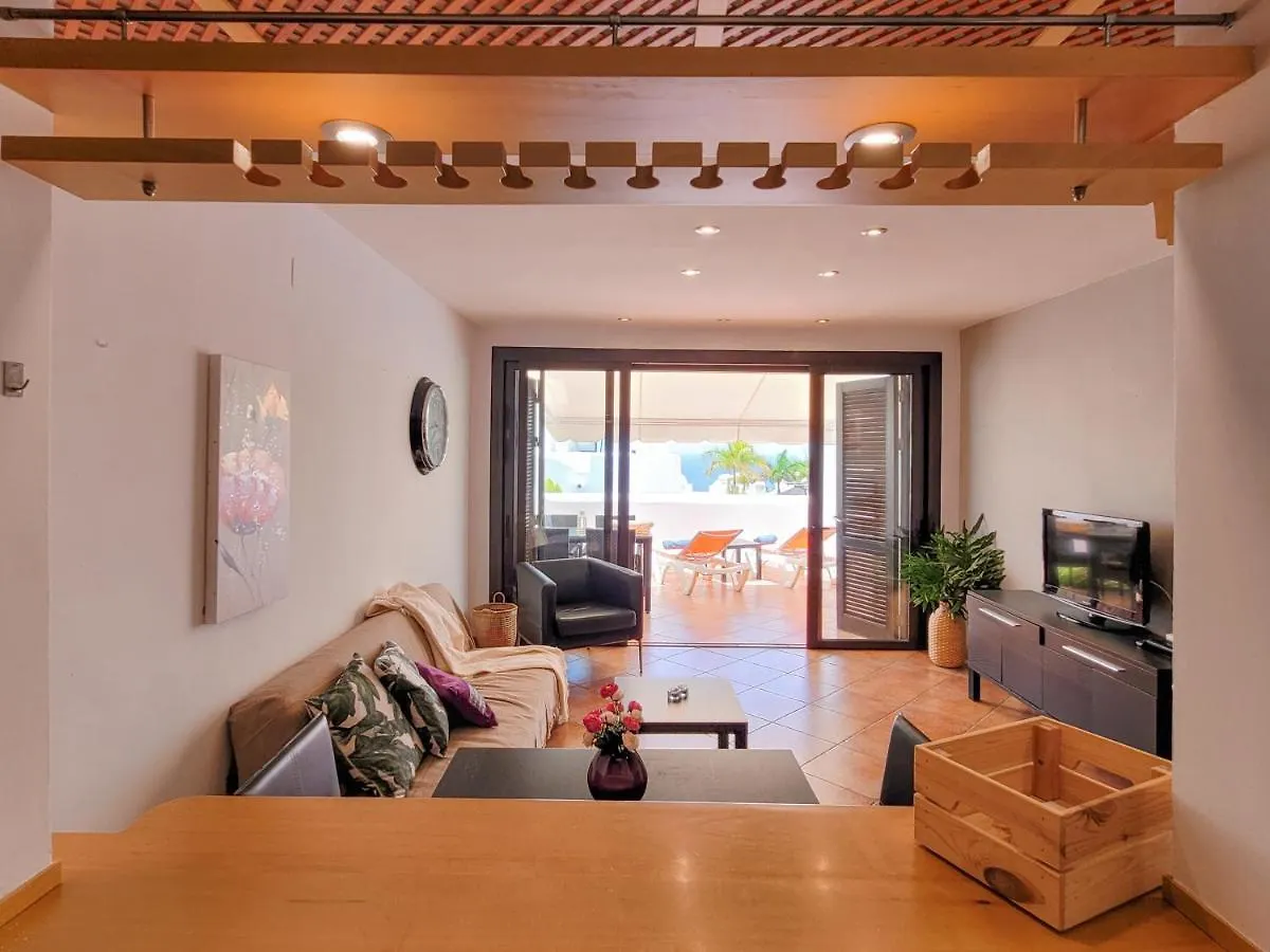 Apartment Adeje Paradise Junior Ocean Views And Heated Pool Costa Adeje  Spain